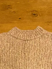 Vorschaubild 5 von Pullunder Strickweste Damen Wolle Alpaka Rosa Gr. 34 XS Casual