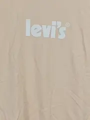 Vorschaubild 4 von Damen T-Shirt Kurzarm Beige Logo Print Freizeit Gr. 34/XS