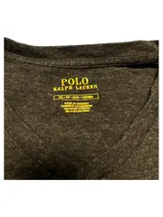 Vorschaubild 2 von Herren T-Shirt V-Neck Grau Meliert Gr. XS