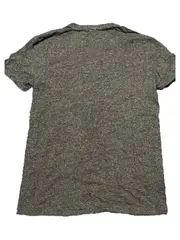 Vorschaubild 5 von Herren T-Shirt V-Neck Grau Meliert Gr. XS