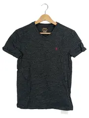 Vorschaubild 1 von Herren T-Shirt V-Neck Grau Meliert Gr. XS