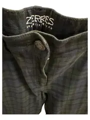 Vorschaubild 4 von Damen Stoffhose Kariert Grün Klassisch Gr. W33 42 XL Baumwolle