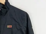 Vorschaubild 2 von Herren Outdoorjacke Schwarz Gr. XL Baumwolle Logo