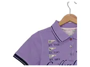 Vorschaubild 3 von Damen Poloshirt Lila Gr. S Kurzarm Baumwolle Maritim Freizeit