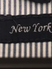 Vorschaubild 4 von Herren Business Hemd Gr. XL Grün Weiß Gestreift New York Fit