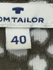 Vorschaubild 5 von Damen Wickelkleid Punkte Oliv Gr. 40/L Viskose