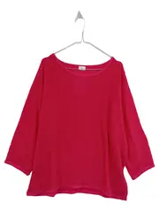 Vorschaubild 1 von Damen Pullover Shirt Gr. 44 XXL Pink Rippstrick Modern