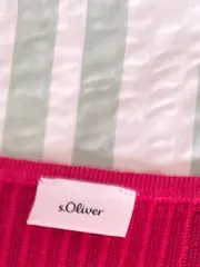 Vorschaubild 5 von Damen Pullover Shirt Gr. 44 XXL Pink Rippstrick Modern