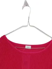 Vorschaubild 3 von Damen Pullover Shirt Gr. 44 XXL Pink Rippstrick Modern