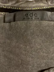 Vorschaubild 9 von EDC Damen Hemdbluse Langarm Baumwolle Casual Blau Gr. 40 L