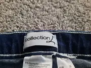Vorschaubild 3 von Damen Jeans Regular Fit Gr. 36 Blau Baumwolle
