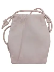 Vorschaubild 1 von Damen Beuteltasche Rosa Leder Mini Crossbody Bag Minimalistisch