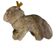 Vorschaubild 1 von Plüschtier Hase Kuscheltier Beige Knopf im Ohr 17 cm