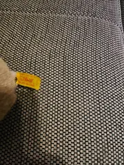 Vorschaubild 3 von Plüschtier Hase Kuscheltier Beige Knopf im Ohr 17 cm