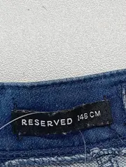Vorschaubild 3 von Mädchen Jeansrock Gr. 146 Blau Streetwear Vintage Casual