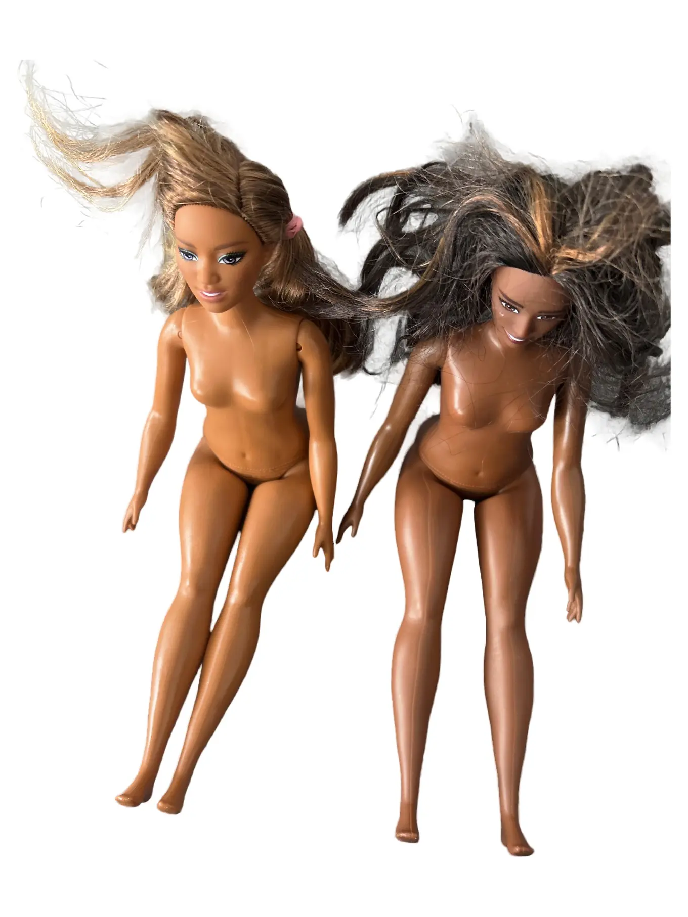 MATTEL Barbie Puppen Set 1186 MJ. 1. NL Mädchen Puppenhaus Püppchen Braun