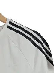 Vorschaubild 3 von Damen Sport Funktionsshirt 3-Streifen Weiß Gr. M