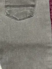 Vorschaubild 2 von Jeans Regular Fit Kinder Mädchen Grau Gr. 86 Fransen