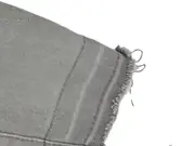 Vorschaubild 3 von Jeans Regular Fit Kinder Mädchen Grau Gr. 86 Fransen