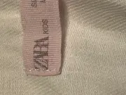 Vorschaubild 4 von Kinder Jeansjacke Gr. 134 Weiß Casual Basic Baumwolle