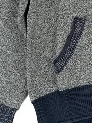 Vorschaubild 5 von Kinder Kapuzenjacke Hoodie Gr. 110 Grau Baumwolle