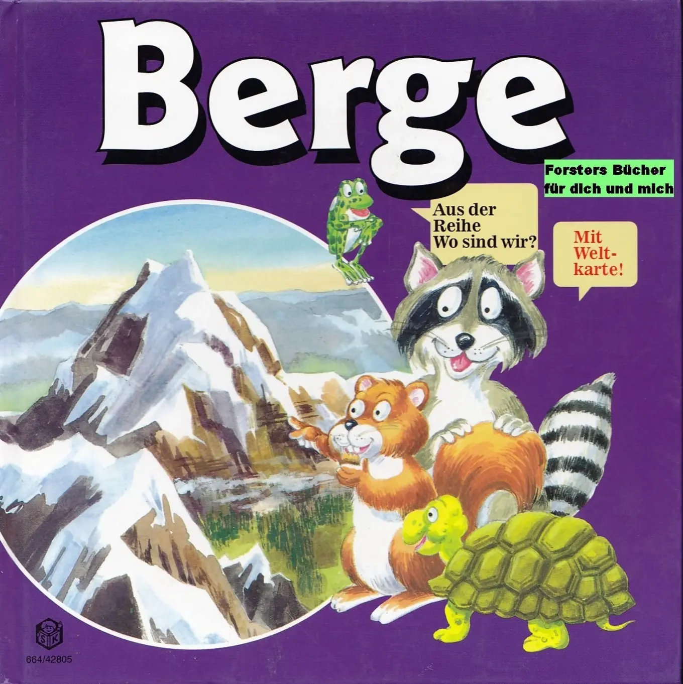 Wieso Weshalb Warum? Berge Kinder Sachbuch Erdkunde Weltkarte Hardcover