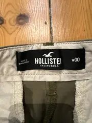 Vorschaubild 5 von Herren Cargo Shorts Oliv W30 Freizeit Casual