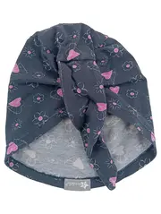 Vorschaubild 1 von Baby Mütze Mädchen Baumwolle Mehrfarbig Blumenmuster