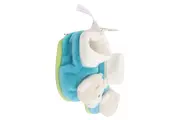 Vorschaubild 1 von Krabbelschuhe Kinder Gr. 16 Türkis Bär Tiermotive Casual