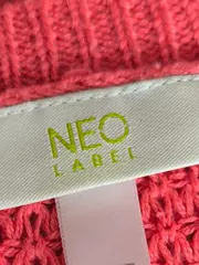 Vorschaubild 5 von Damen Pullover Gr. 38/M Pink Lochmuster Casual Frühjahr/Sommer