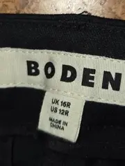 Vorschaubild 4 von Damen Stoffhose Schwarz Größe 42 Business Hose Baumwolle