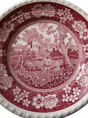 Vorschaubild 2 von Rusticana Wandteller Rot Porzellan Landschaft 20cm