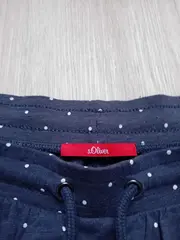Vorschaubild 7 von Damen Shorts Blau Gepunktet Gr. 40 Baumwolle Casual