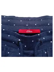 Vorschaubild 2 von Damen Shorts Blau Gepunktet Gr. 40 Baumwolle Casual