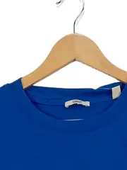 Vorschaubild 4 von Herren T-Shirt Gr. 44/XS Blau Basic Casual Baumwolle