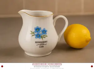 1777 HENNEBERG GDR Milchkännchen