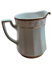 Vorschaubild 1 von Milchkännchen Sahnekännchen Porzellan Weiß Klassisch