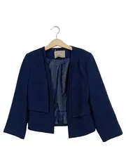 Vorschaubild 1 von Damen Blazer Gr. 32 Business Blau 3/4-Arm Elegant