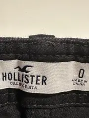 Vorschaubild 6 von Damen Jeansrock Minirock Schwarz Gr. 34/XS Baumwolle Knopfleiste