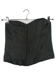 Vorschaubild 1 von Korsett Mieder Damen Gr. M Schwarz Elegant Bustier Top