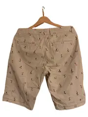 Vorschaubild 5 von Herren Chino Shorts Surfer-Print Beige Größe 38 Sommer
