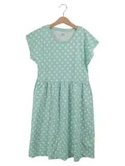 Vorschaubild 1 von Sommerkleid Mädchen Gr. 158 Türkis Gepunktet Casual