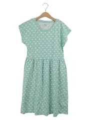 Vorschaubild 2 von Sommerkleid Mädchen Gr. 158 Türkis Gepunktet Casual