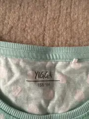 Vorschaubild 3 von Sommerkleid Mädchen Gr. 158 Türkis Gepunktet Casual