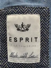 Vorschaubild 9 von Sakko Herren Blau Gr. 52 Casual Baumwolle Langarm