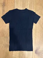 Vorschaubild 2 von Herren T-Shirt V-Ausschnitt Schwarz Gr. S Basic