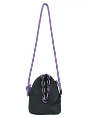 Vorschaubild 2 von Damen Umhängetasche Schwarz Streetwear 17x20cm Polyester