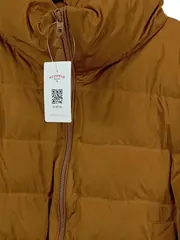 Vorschaubild 3 von Steppjacke Damen Braun Gr. XXL Casual Alltag Polyester