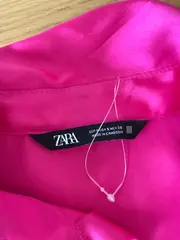 Vorschaubild 5 von Damen Bluse Langarm Pink Gr. S Modern Elegant Business