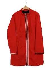 Vorschaubild 1 von Damen Jacke Rot Gr. 44/XXL Leichte Übergangsjacke Modern